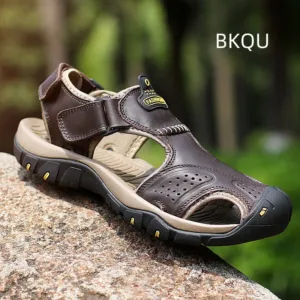 Men's Leather Open shoes