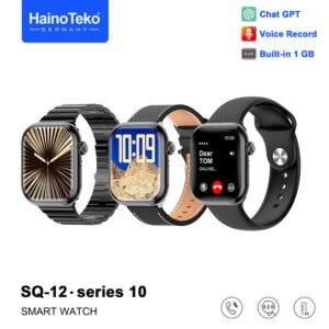 SQ 12 Series 10 Jet Black 3 Pair Strap HainoTeko Germany