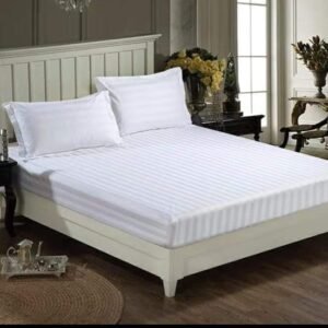 4 Pcs striped bedsheets set