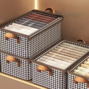 Foldable Storage Box With Lid