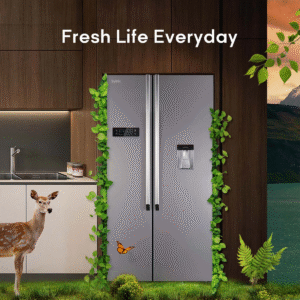 Syinix Side by Side 460 Litres Refrigerator
